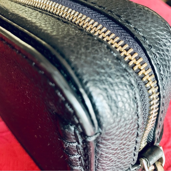 Kate Spade Orchard Street Arla Leather City Scape Crossbody Bag Purse Black EUC - Picture 15 of 16